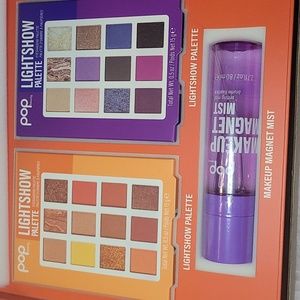 POP BEAUTY Eye palettes & makeup setting mist PR Box